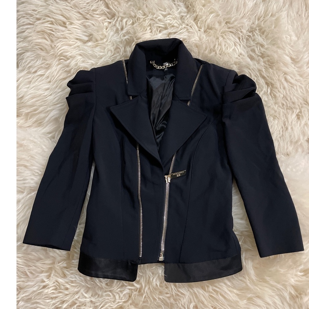Elisabetta Franchi Zipper Blazer